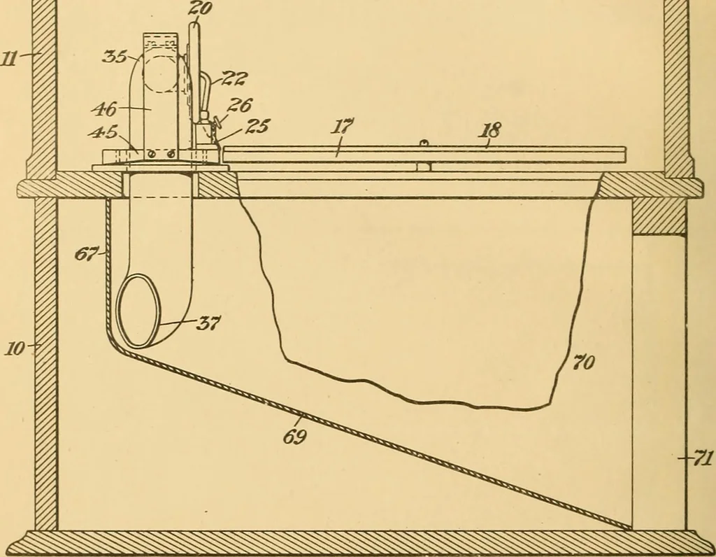 An illustration from [Graphophone patents], 1878, leaf 33