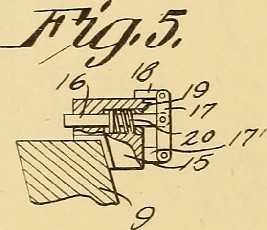 An illustration from [Graphophone patents], 1878, leaf 341