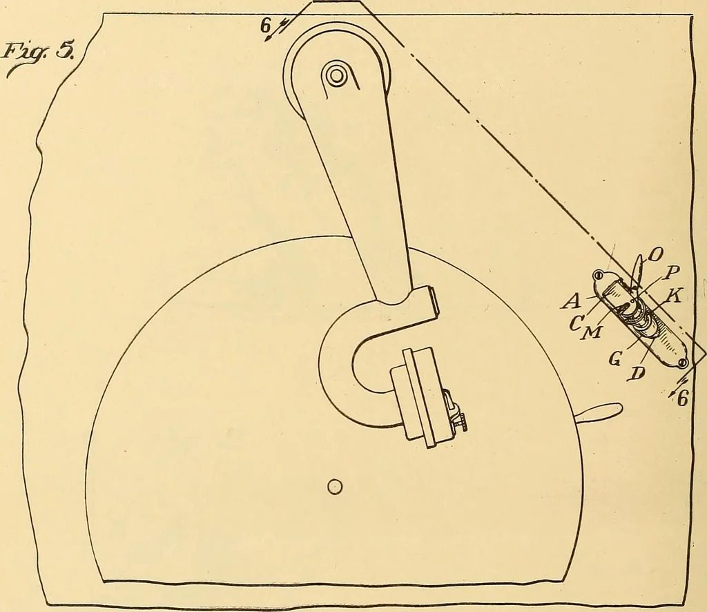 An illustration from [Graphophone patents], 1878, leaf 361