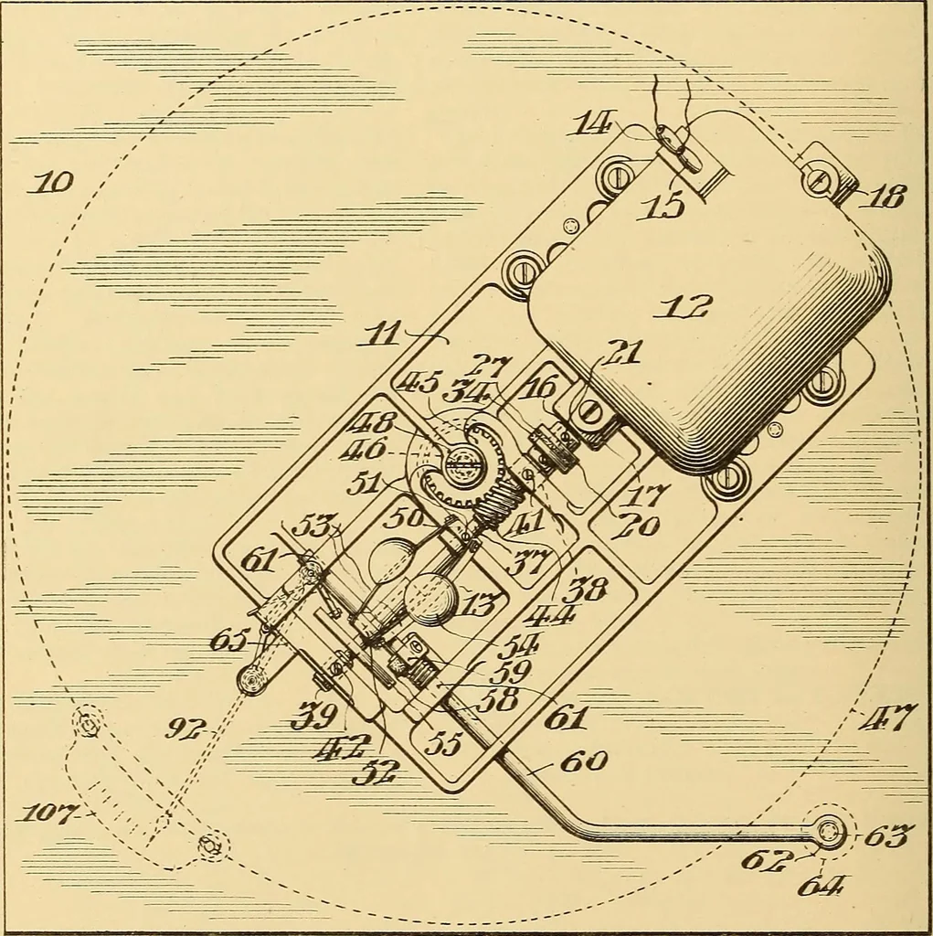An illustration from [Graphophone patents], 1878, leaf 371