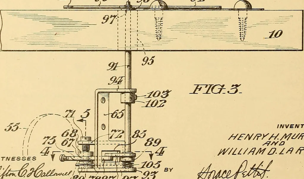 An illustration from [Graphophone patents], 1878, leaf 373
