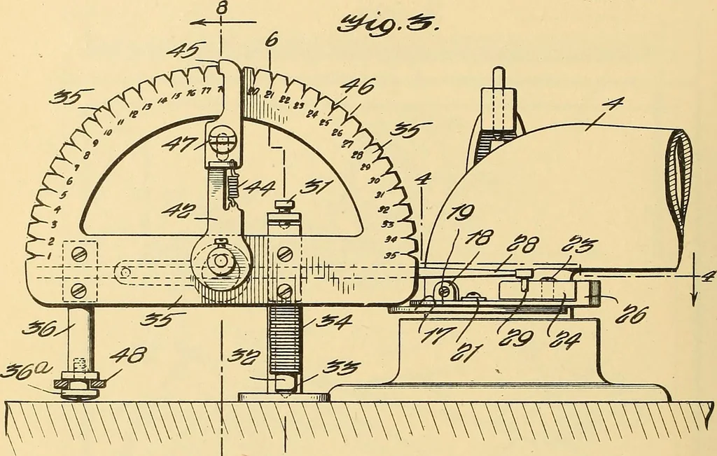 An illustration from [Graphophone patents], 1878, leaf 387
