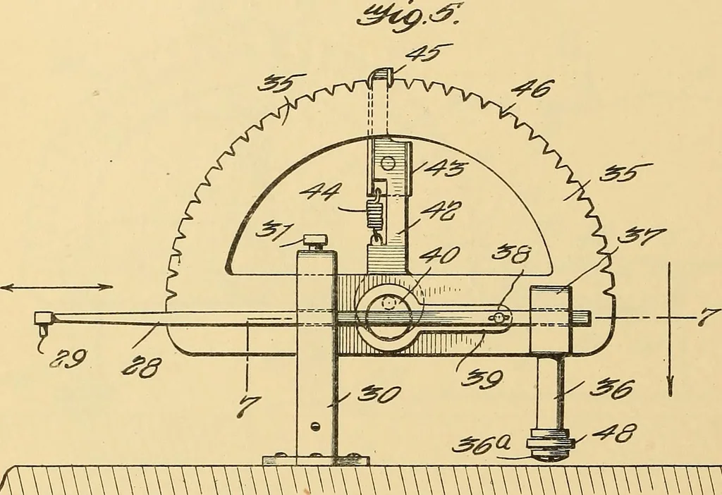 An illustration from [Graphophone patents], 1878, leaf 389