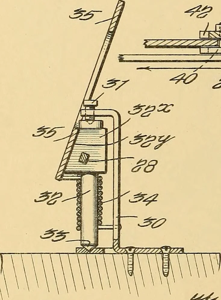 An illustration from [Graphophone patents], 1878, leaf 389