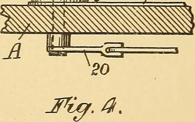An illustration from [Graphophone patents], 1878, leaf 395