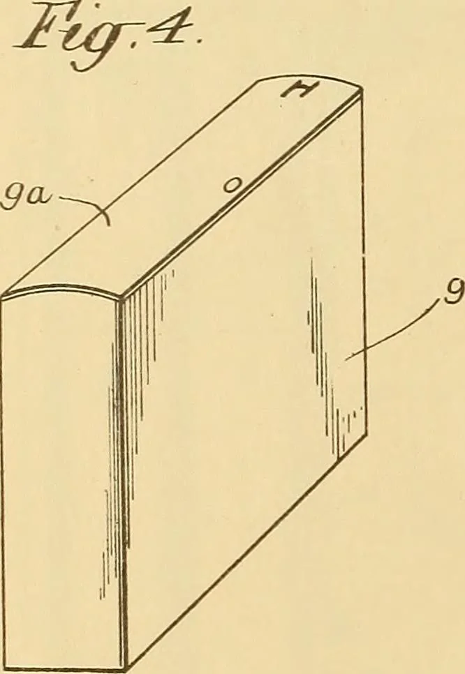 An illustration from [Graphophone patents], 1878, leaf 423