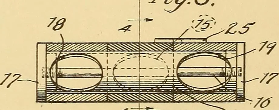 An illustration from [Graphophone patents], 1878, leaf 427