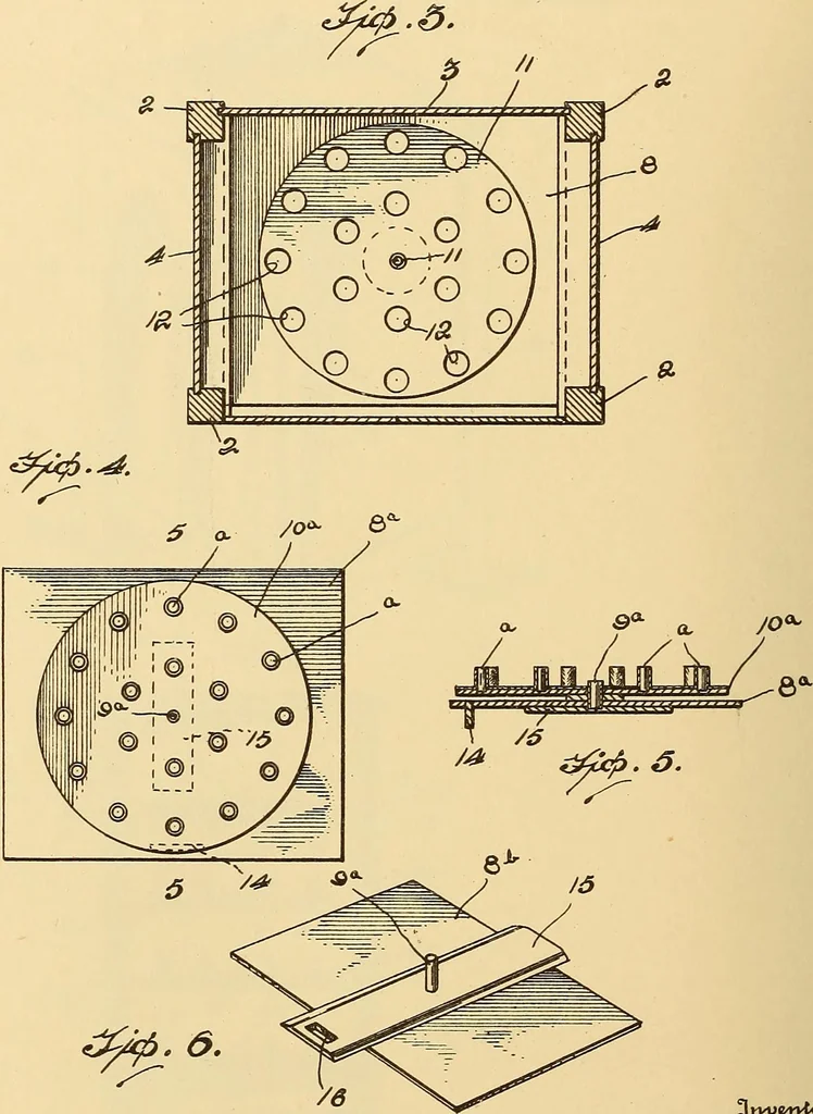 An illustration from [Graphophone patents], 1878, leaf 435