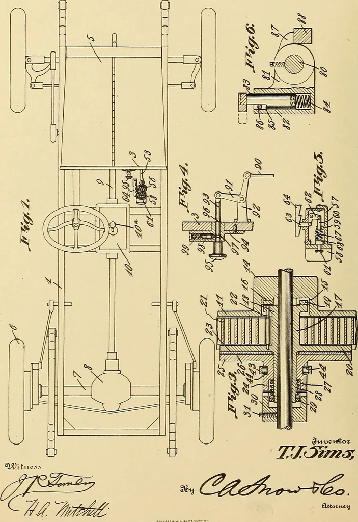 An illustration from [Graphophone patents], 1878, leaf 443