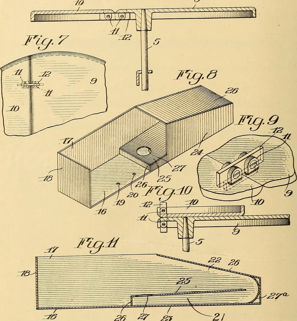 An illustration from [Graphophone patents], 1878, leaf 457