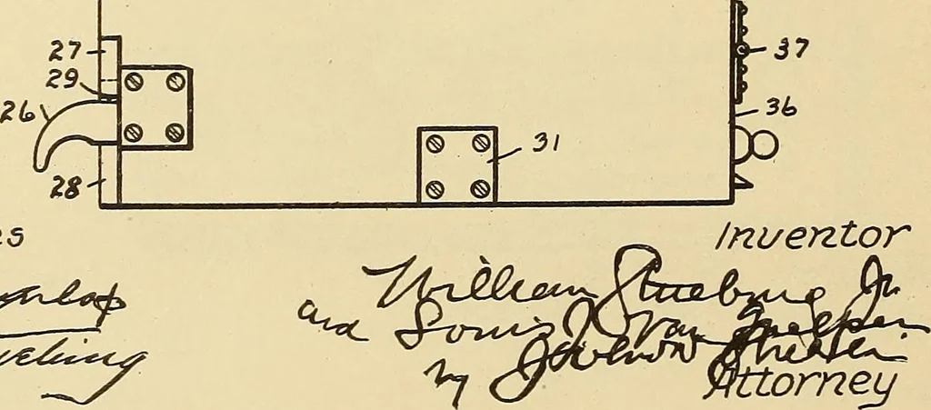 An illustration from [Graphophone patents], 1878, leaf 469