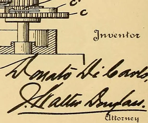 An illustration from [Graphophone patents], 1878, leaf 477