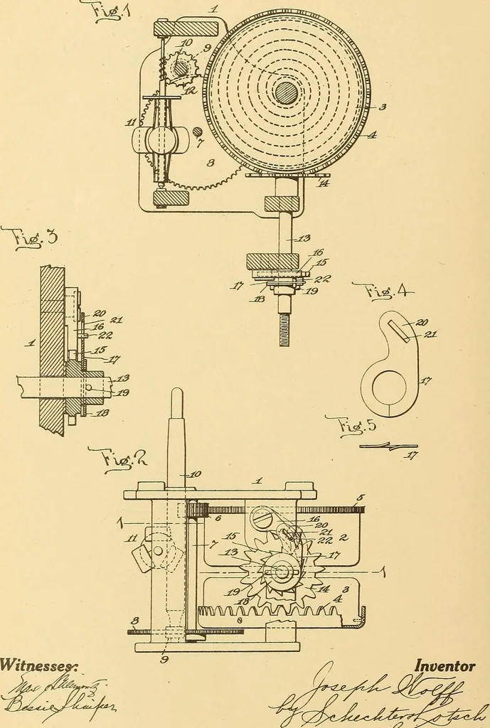 An illustration from [Graphophone patents], 1878, leaf 493