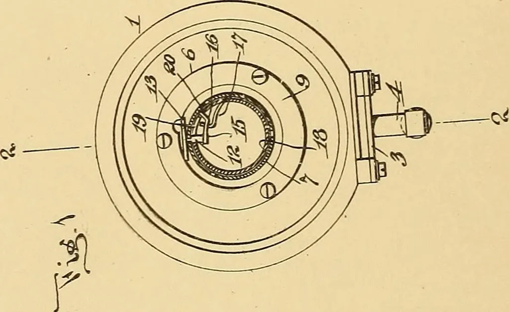 An illustration from [Graphophone patents], 1878, leaf 497