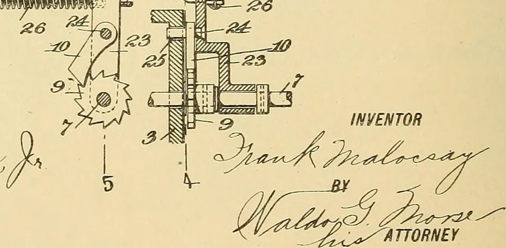 An illustration from [Graphophone patents], 1878, leaf 507