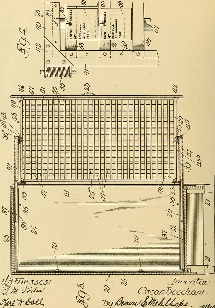 An illustration from [Graphophone patents], 1878, leaf 517