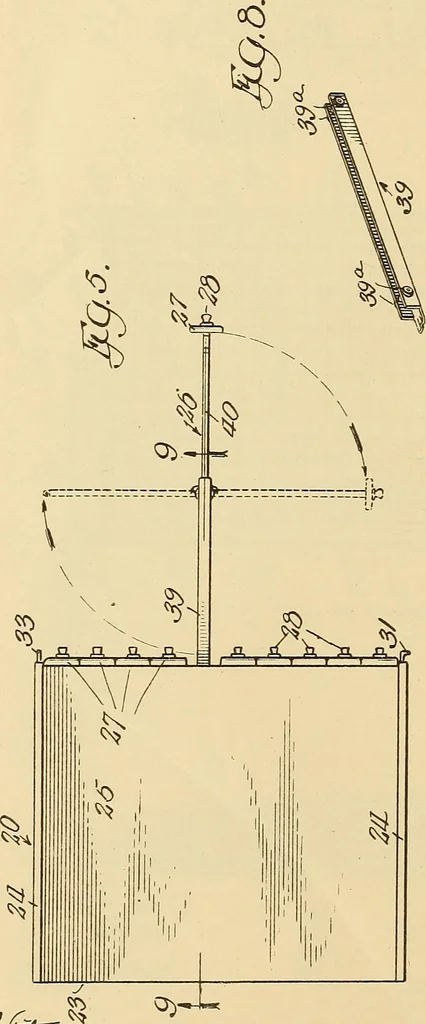 An illustration from [Graphophone patents], 1878, leaf 519