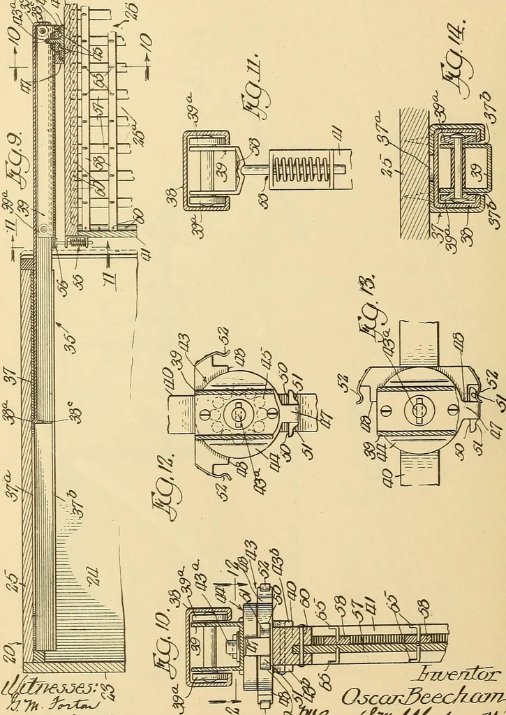 An illustration from [Graphophone patents], 1878, leaf 521