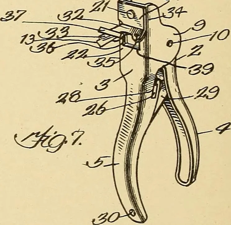 An illustration from [Graphophone patents], 1878, leaf 527