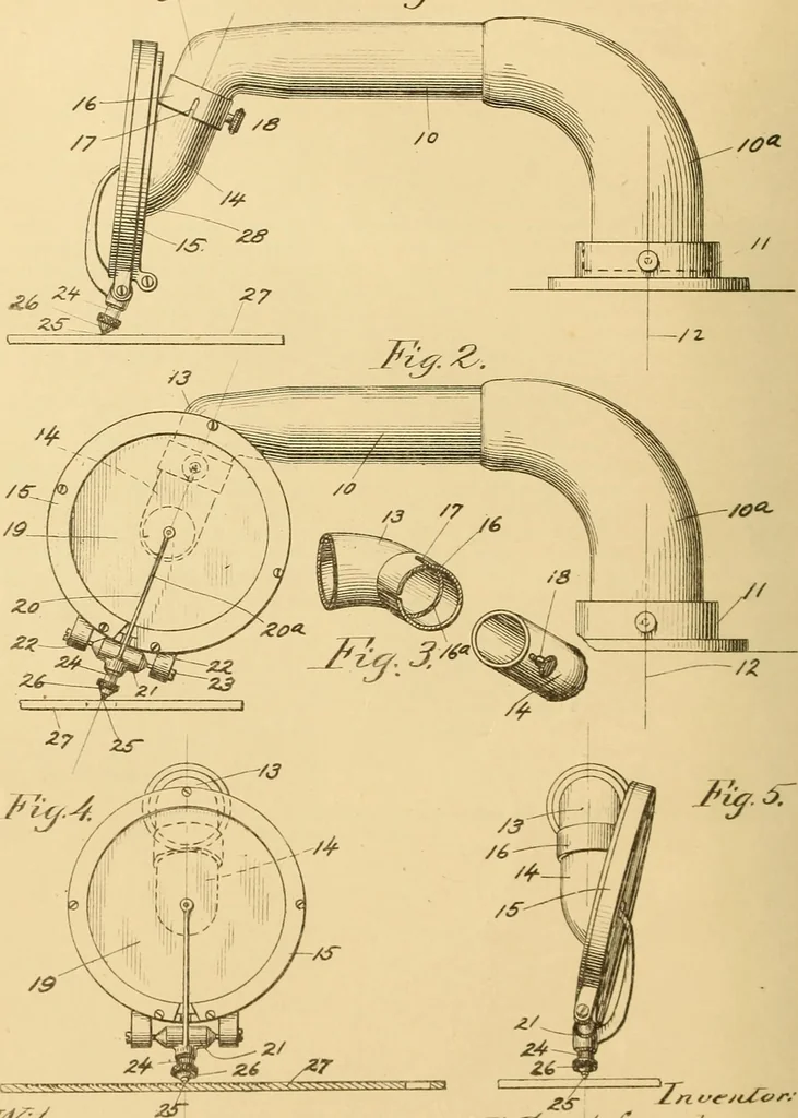 An illustration from [Graphophone patents], 1878, leaf 53