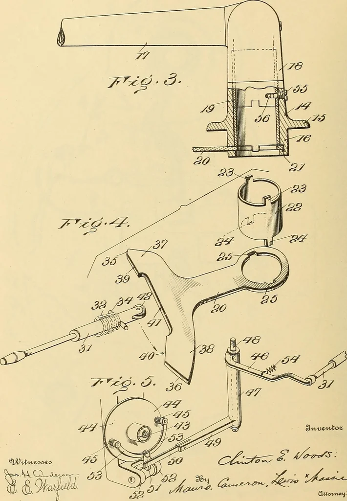 An illustration from [Graphophone patents], 1878, leaf 563