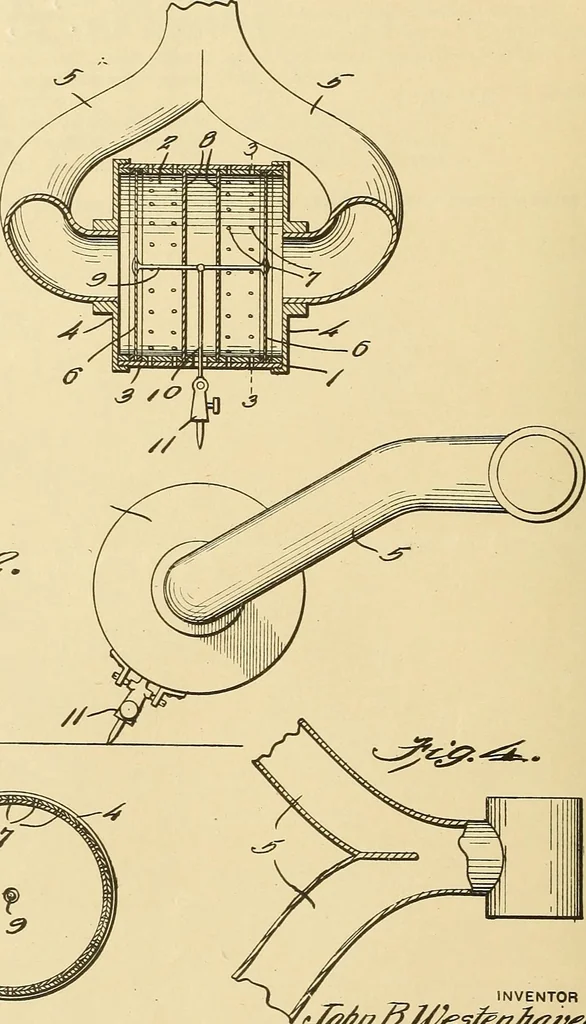 An illustration from [Graphophone patents], 1878, leaf 571