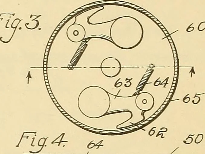 An illustration from [Graphophone patents], 1878, leaf 575