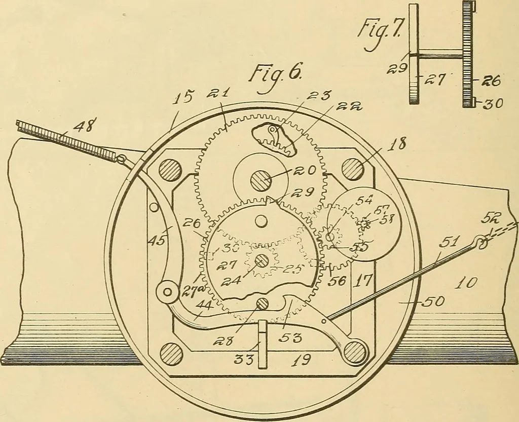 An illustration from [Graphophone patents], 1878, leaf 577