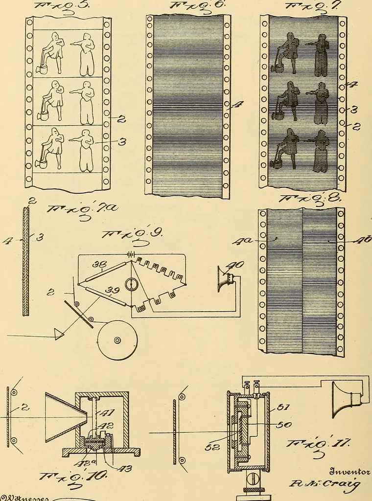 An illustration from [Graphophone patents], 1878, leaf 595