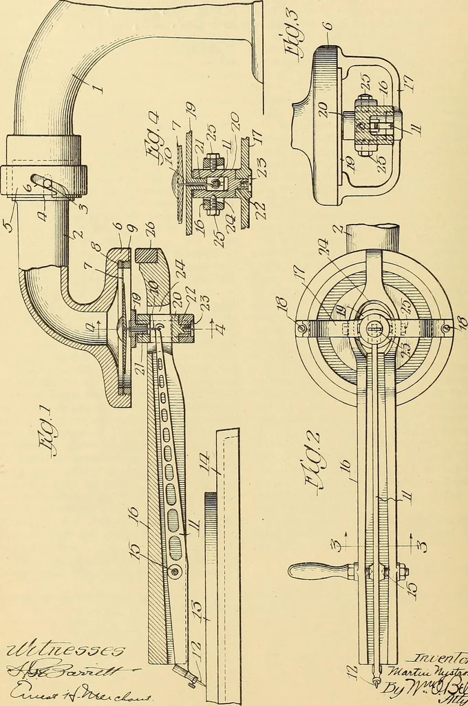 An illustration from [Graphophone patents], 1878, leaf 617