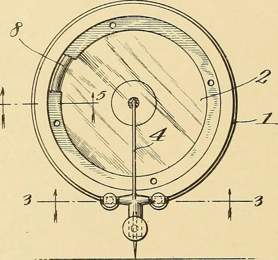 An illustration from [Graphophone patents], 1878, leaf 647