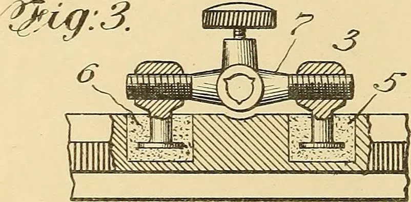 An illustration from [Graphophone patents], 1878, leaf 647
