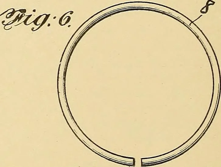 An illustration from [Graphophone patents], 1878, leaf 647
