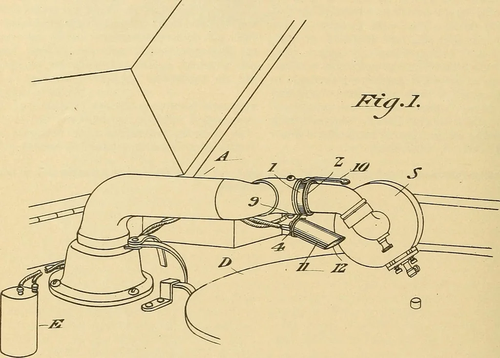 An illustration from [Graphophone patents], 1878, leaf 659