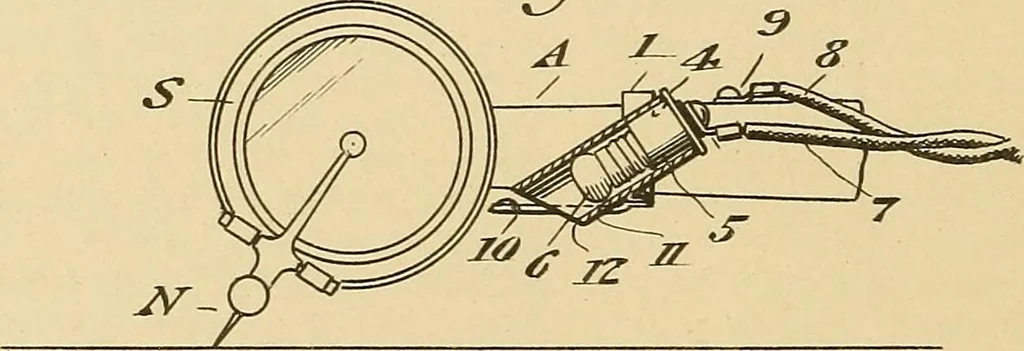 An illustration from [Graphophone patents], 1878, leaf 659