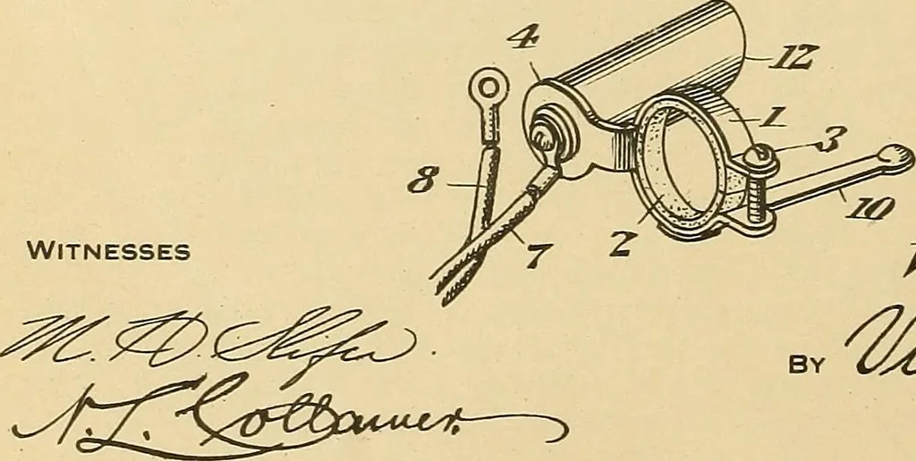 An illustration from [Graphophone patents], 1878, leaf 659