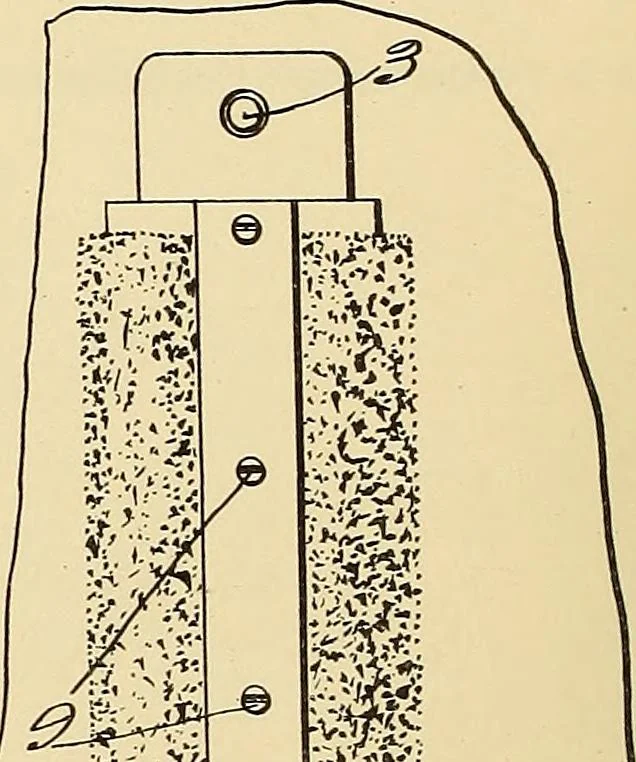 An illustration from [Graphophone patents], 1878, leaf 663
