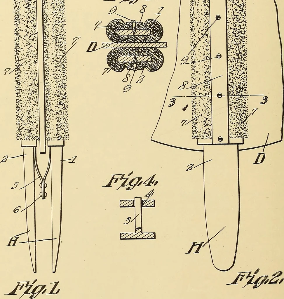 An illustration from [Graphophone patents], 1878, leaf 663
