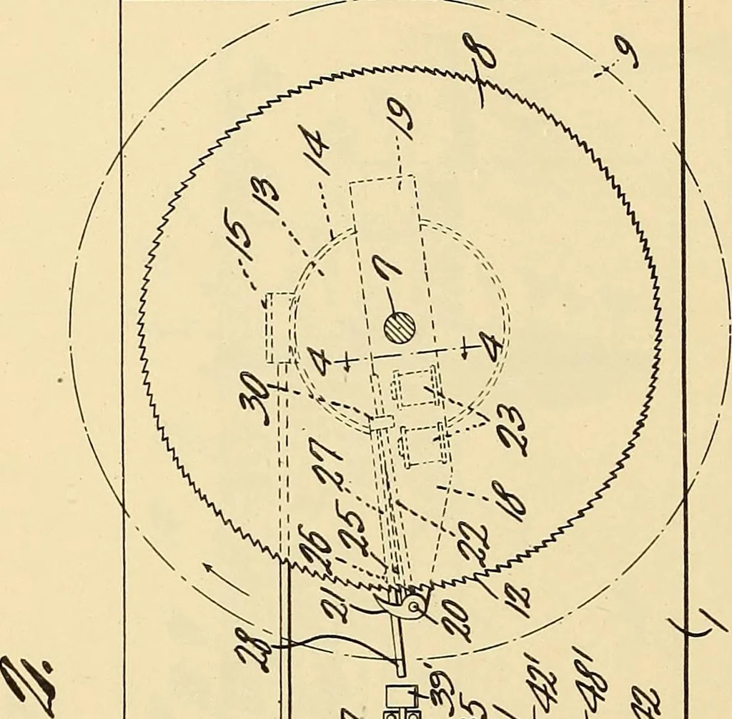 An illustration from [Graphophone patents], 1878, leaf 669