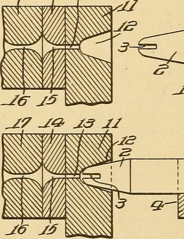 An illustration from [Graphophone patents], 1878, leaf 67