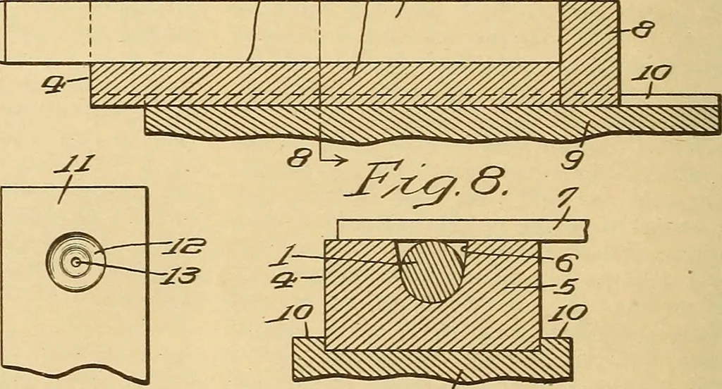 An illustration from [Graphophone patents], 1878, leaf 67