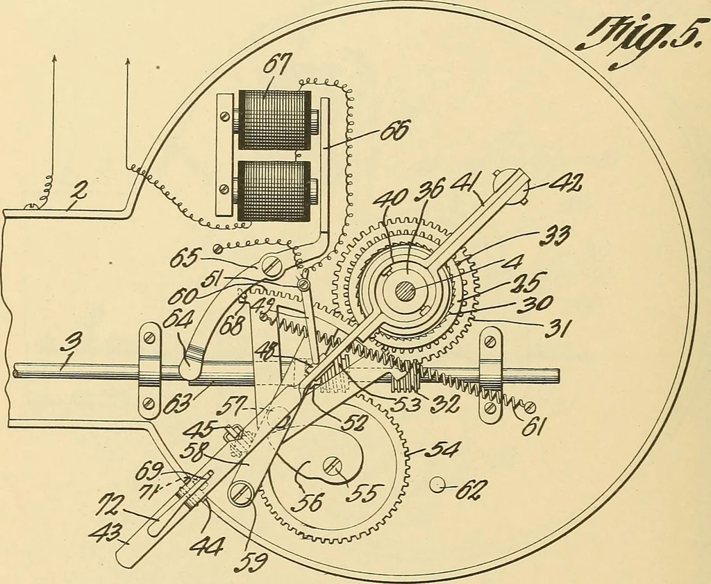 An illustration from [Graphophone patents], 1878, leaf 683