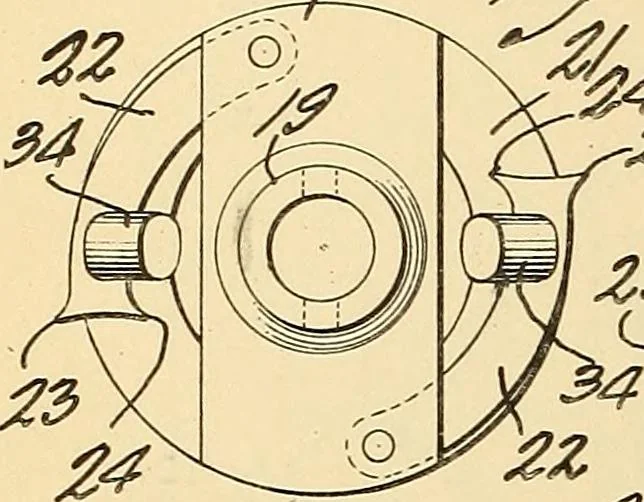 An illustration from [Graphophone patents], 1878, leaf 685