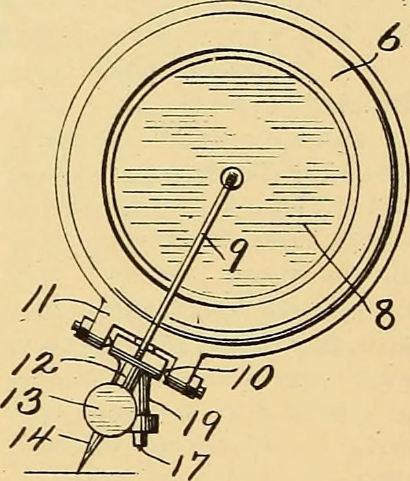 An illustration from [Graphophone patents], 1878, leaf 731
