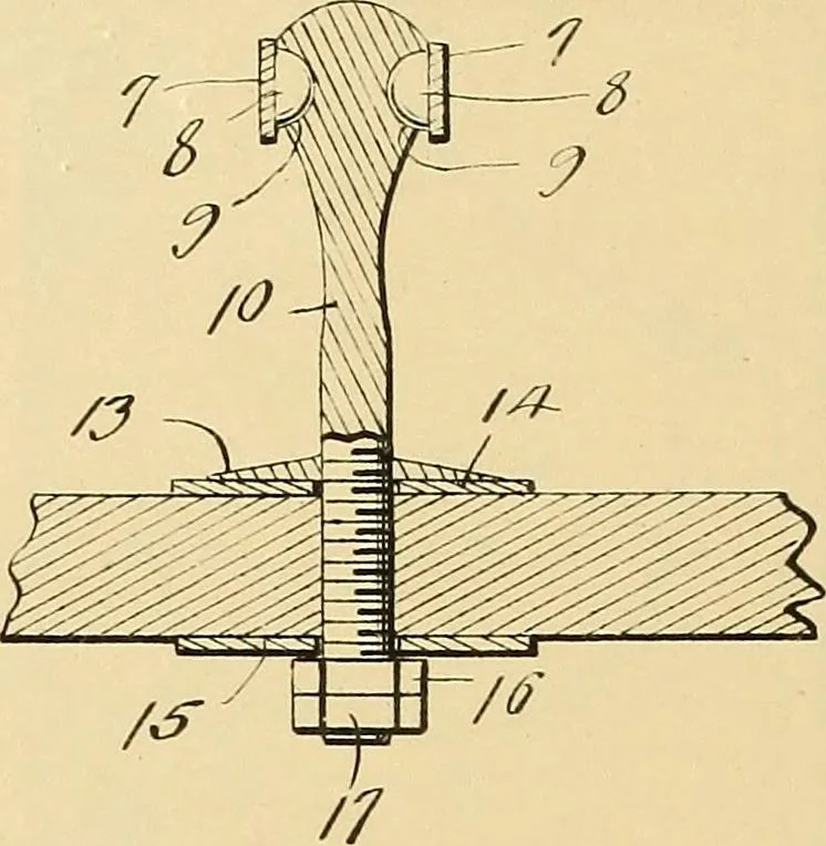An illustration from [Graphophone patents], 1878, leaf 747
