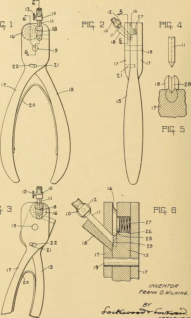 An illustration from [Graphophone patents], 1878, leaf 753