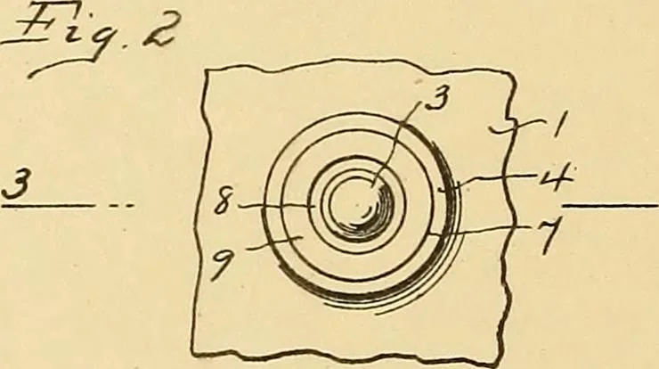 An illustration from [Graphophone patents], 1878, leaf 759