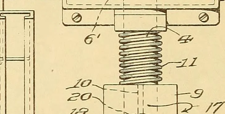 An illustration from [Graphophone patents], 1878, leaf 77