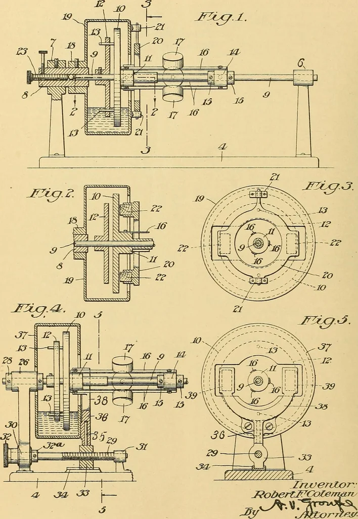 An illustration from [Graphophone patents], 1878, leaf 771