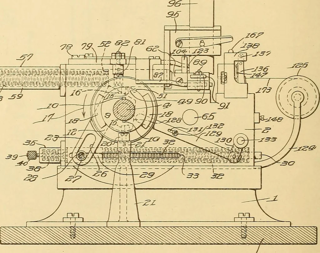 An illustration from [Graphophone patents], 1878, leaf 79